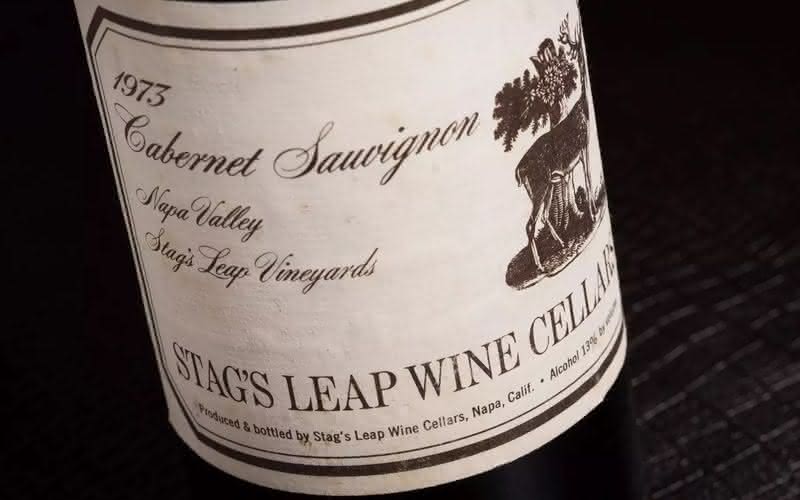 O “SLV” Cabernet Sauvignon 1973 da Stag's Leap Wine Cellars, vinho tinto que derrotou os Bordaleses em 1976