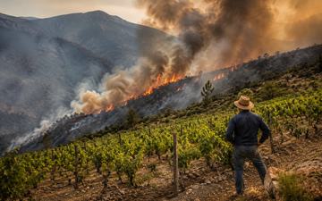 Incêndios ameaçam vinhedos históricos de Sierra de Gredos