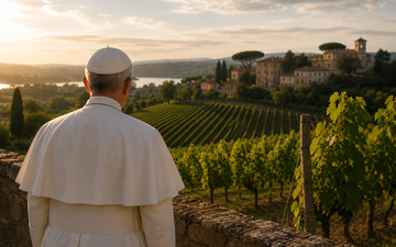 Primeiro vinho do vinhedo do Papa gera 5 mil garrafas na Itália