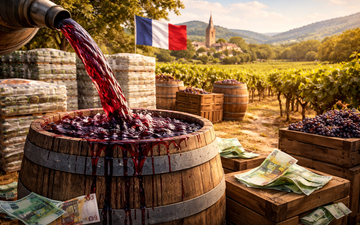 UE libera €40 milhões para crise do vinho francês