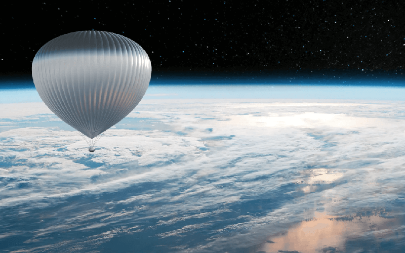 A cápsula tem capacidade para seis passageiros e estará acoplada a um balão preenchido com gás hélio - Site Zephalto
