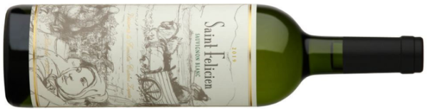 Saint Felicien Sauvignon Blanc 2019 tem a acidez para balancear os sabores do cheiro-verde