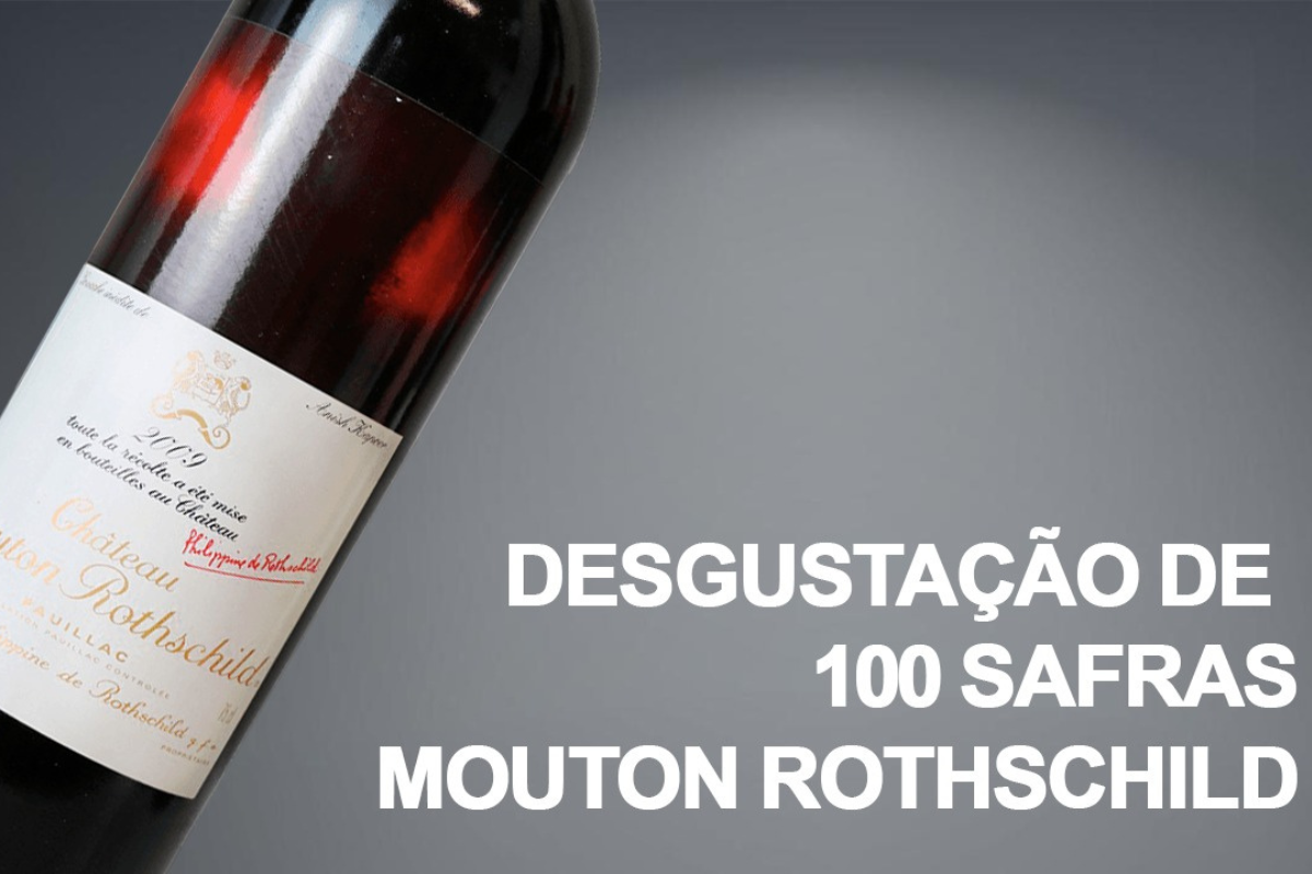 VÍDEO! Degustação de 100 Safras Mouton Rotchschild