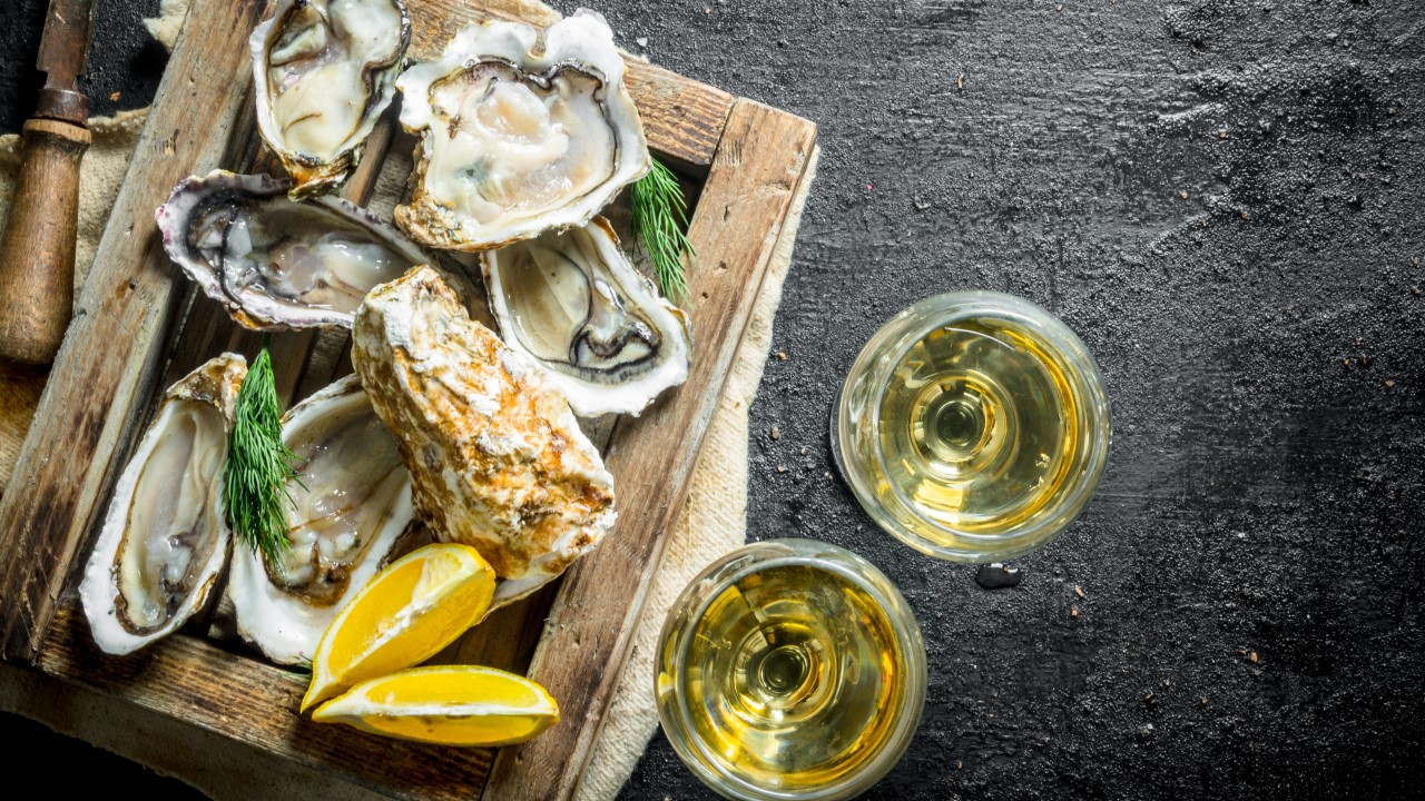 Frutos do mar são clássicos com vinhos leves e refrescantes