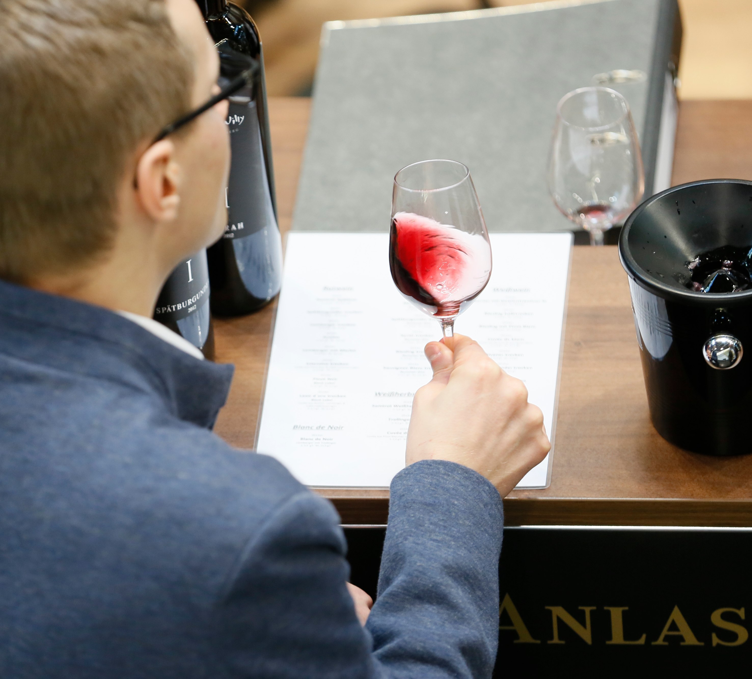 Degustação de tinto
