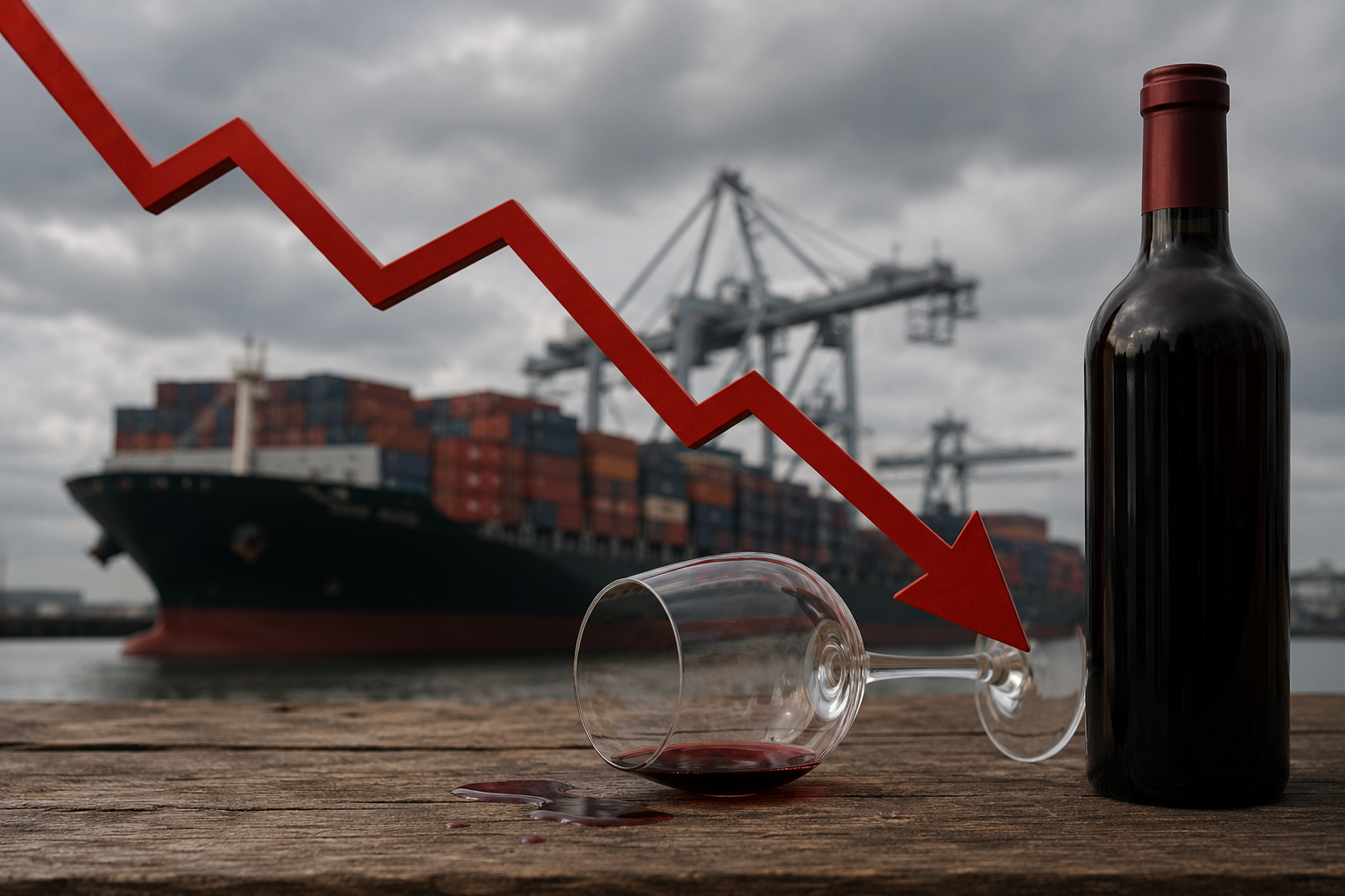 Exportações de vinhos da Espanha recuam em 2026