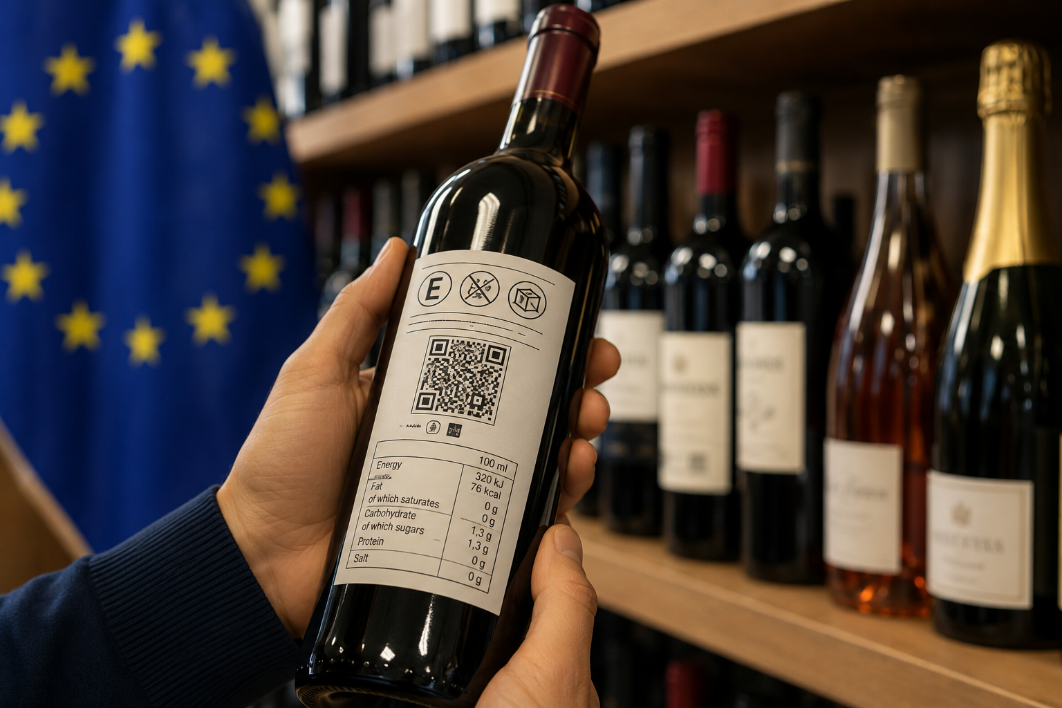 União Europeia muda regras para rótulos de vinho