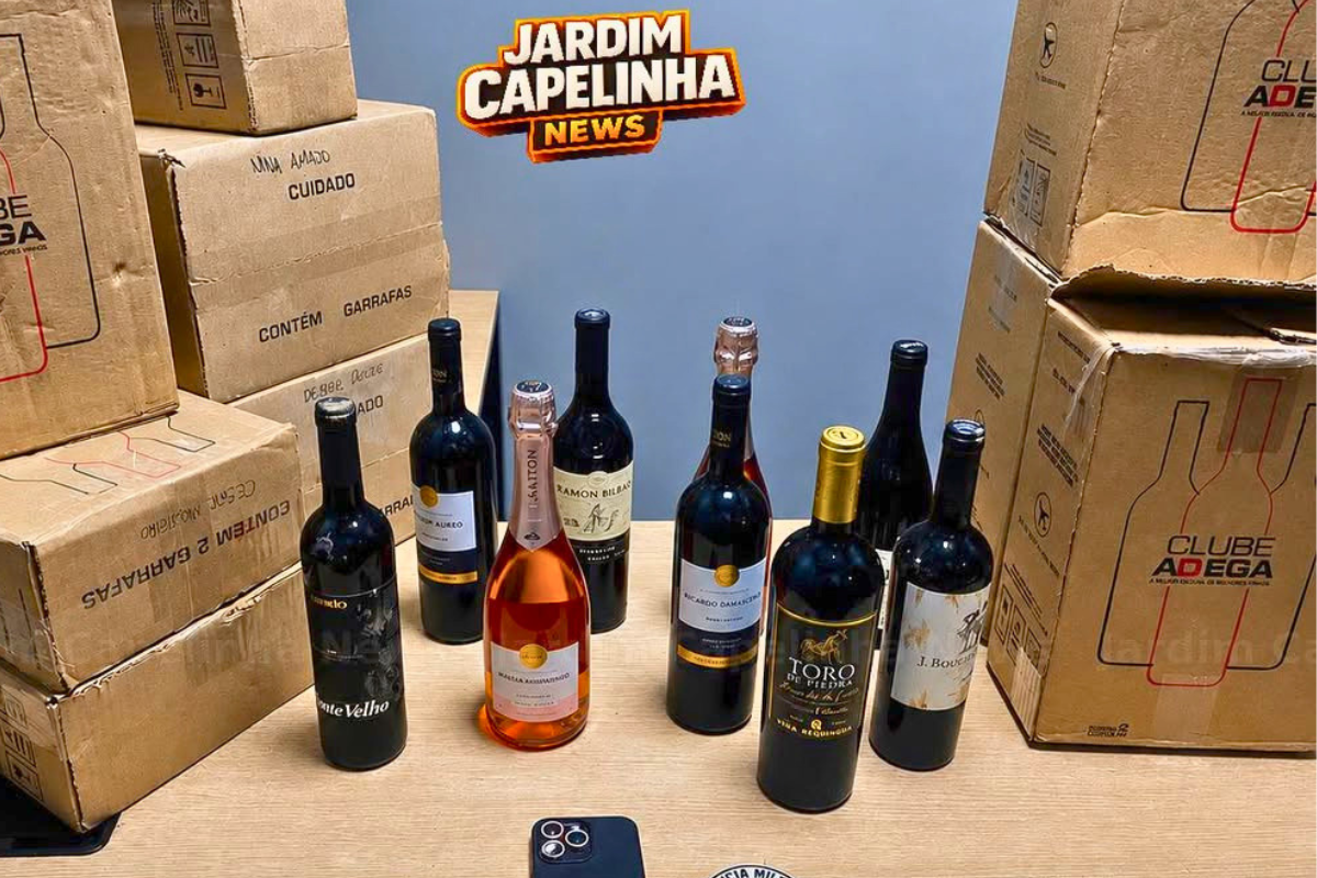 Suspeito é preso por receptação após roubo de carga de vinhos do ADEGA Online