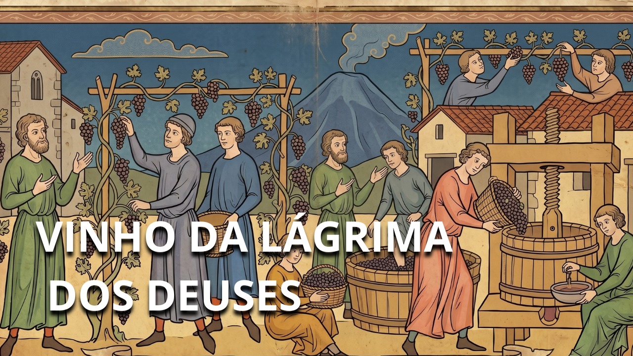 Lacrima Christi: o vinho nascido das lágrimas de Cristo