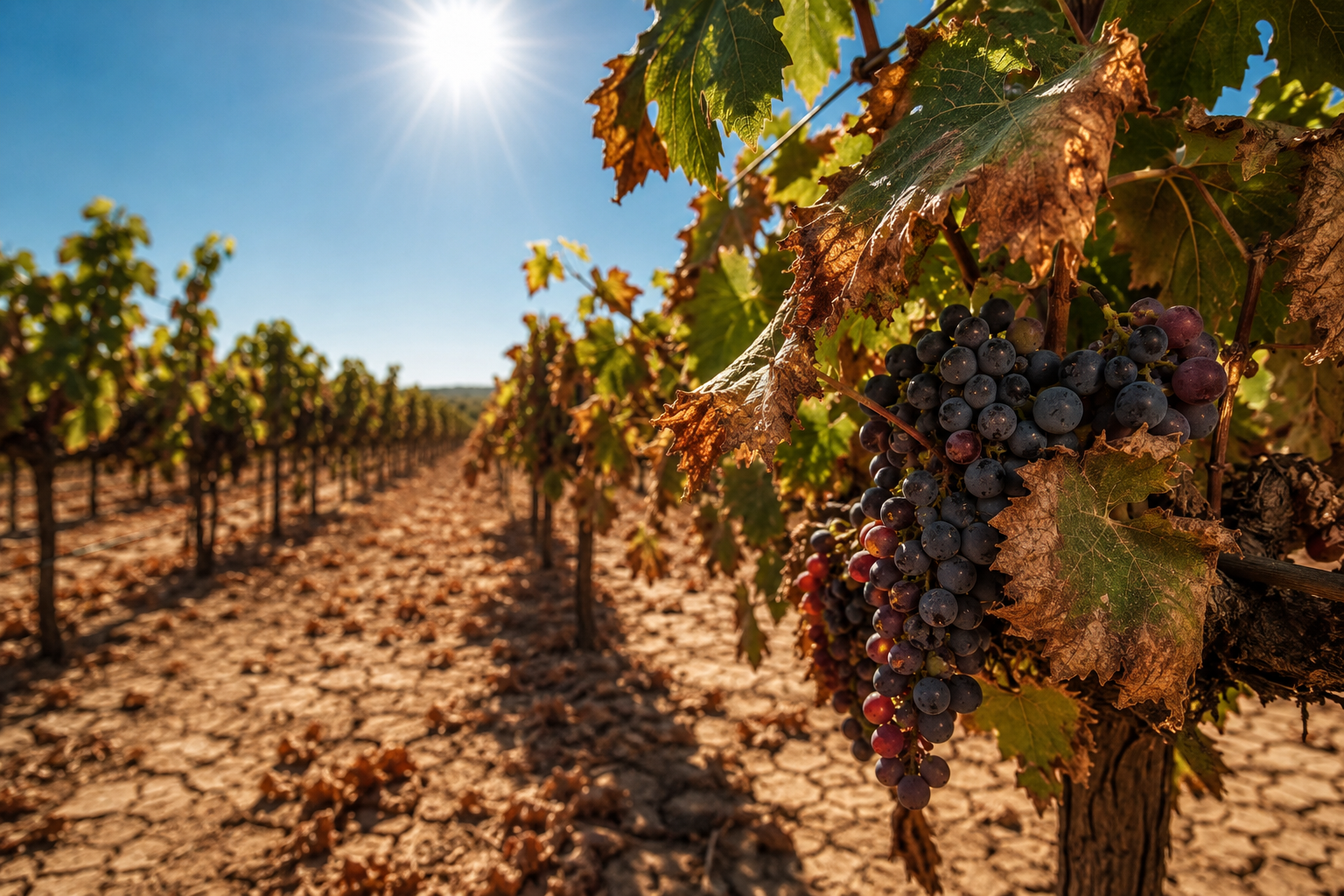 Estudo aponta sol intenso como maior ameaça à Shiraz