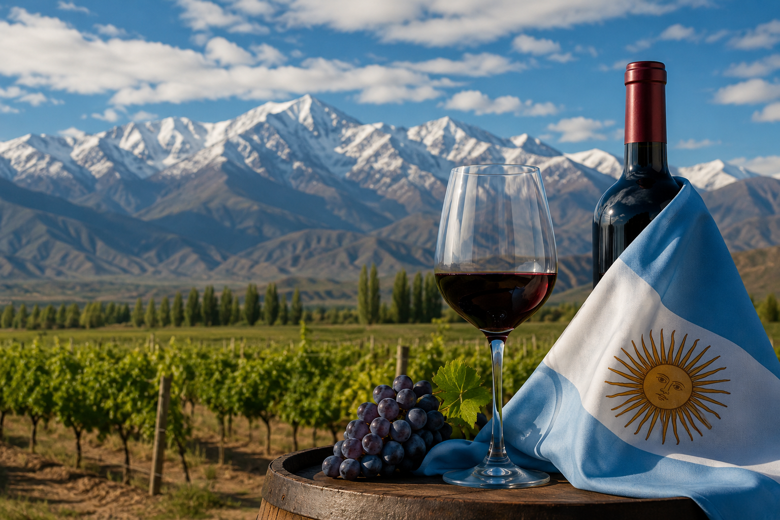 Vinho argentino acelera plano global de expansão