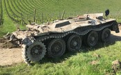 Vinícola na Inglaterra descobre tanque de guerra enterrado no vinhedo
