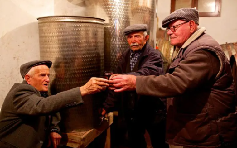 A Cannonau da Sardenha é parte da dieta dos centenários da ilha