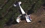 Avião cai em vinhedo de Sonoma