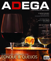 Capa Revista Revista ADEGA 141 - 10 vinhos para harmonizar com fondue & queijo