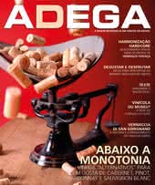 Capa Revista Revista ADEGA 148 - Abaixo a Monotonia